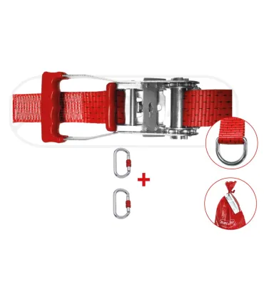 LINEA DE VIDA HORIZONTAL CINTA 30 METROS (4 OPERARIOS)