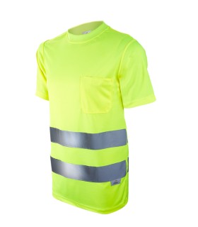 CAMISETA MANGA CORTA CHINTEX ALTA VISIBILIDAD