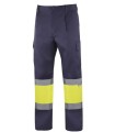 PANTALÓN LARGO MULTIBOLSILLOS COMBINADO ALTA VISIBILIDAD