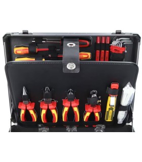 CAJA 128 HERRAMIENTAS ELECTROMECANICO KS TOOLS 911.0628