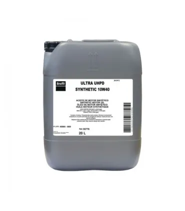 BIDON 20L ACEITE MOTOR TURBO DIESEL SYNT UPHD 10W40 API CI-4 , ACEA E6/E7