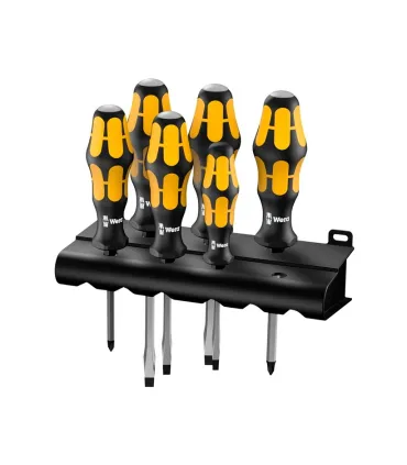 SET 6 DESTORCINCEL WERA AMARILLOS VARILLA PASADA