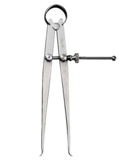 COMPAS MUELLE DE INTERIORES 200MM