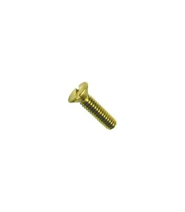 1/8X15 TORNILLO AVELLANADO RANURADO DIN 63 LATON