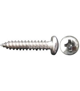 Ø 6,3x45 TORN. ALOMADO PHILLIPS DIN 7981 INOX A2