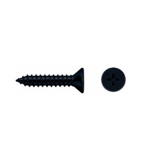 Ø 4,2X13 TORNILLO DIN 7982 ZINCADO NEGRO