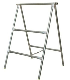 CABALLETE PLEGABLE GALVA. DE 0,80 METROS