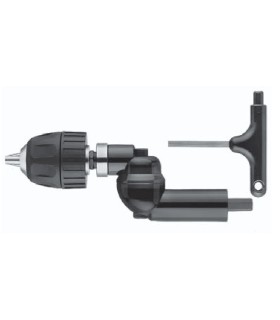 CABEZAL ANGULAR GIRO 360 GRADOS TALADRO C/PORTABROCAS 1,5-10mm