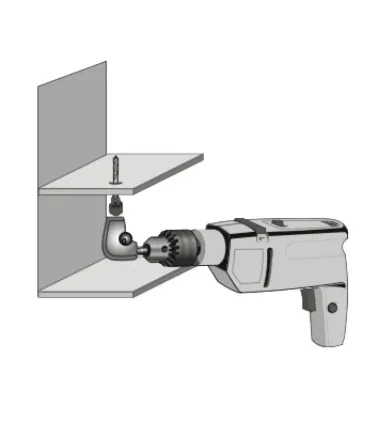 CABEZAL ANGULAR TALADRO C/PORTABROCAS 1-10mm BRICO