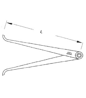 COMPAS PLANOS INTERIORES 600MM