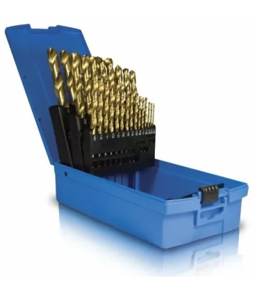 JUEGO 25 BROCAS DIN338N HSSE COBALTO 1-13x 0,5mm