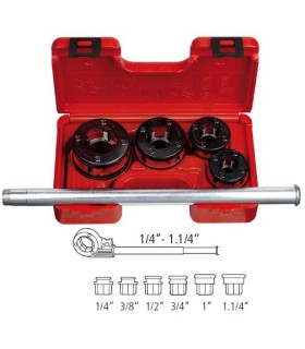 CONJUNTO ROSCADOR SUPER-EGO 1/2-1"1/4 BSPT-D