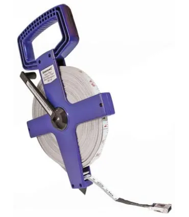 CINTA METRICA FIBRA 30mts. CON MANGO