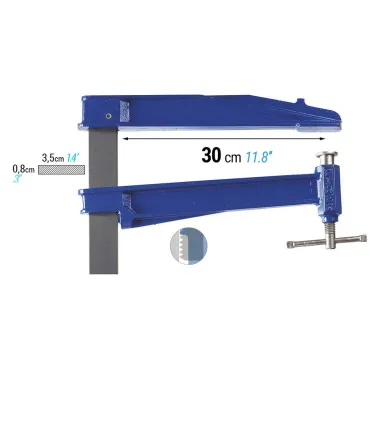GATO PIHER MOD.K-30 CAPACIDAD 300x300 mm