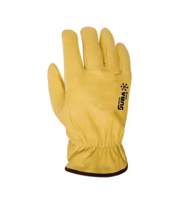 GUANTE CUERO AMA.FORRADO N.7F T10