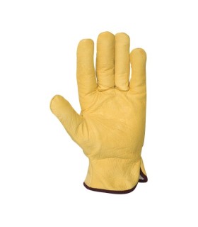 GUANTE CUERO AMA.FORRADO N.7F T10
