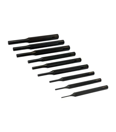 J.PUNZON CILIN. SERIE CORTA 9 pcs. 2-10mm IRIMO