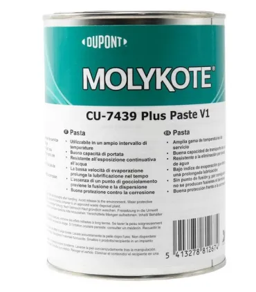 BOTE PASTA ANTIGRIPANTE COBRE MOLYKOTE 7439 1 Kg.