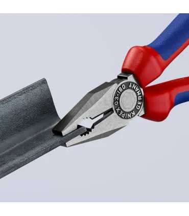 ALICATE KNIPEX UNIV. 7"-180mm M/GOMA