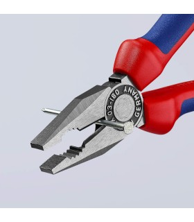 ALICATE KNIPEX UNIV. 7"-180mm M/GOMA