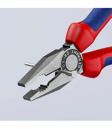 ALICATE KNIPEX UNIV. 7"-180mm M/GOMA