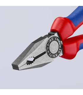 ALICATE KNIPEX UNIV. 7"-180mm M/GOMA