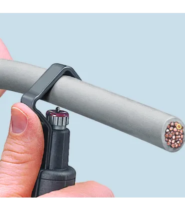 PELAMANGUERAS KNIPEX 135mm CABLE Ø 6 A 29MM