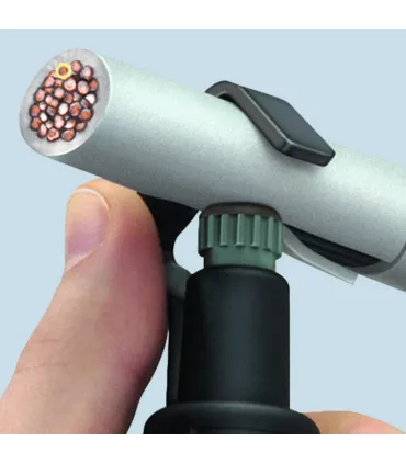 PELAMANGUERAS KNIPEX 135mm CABLE Ø 6 A 29MM