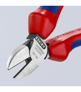 ALICATE CORTE DIAGONAL 140mm M/GRUESO