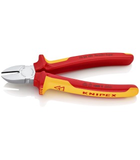ALICATE CORTE DIAGONAL 1000V 180MM 70.06.180