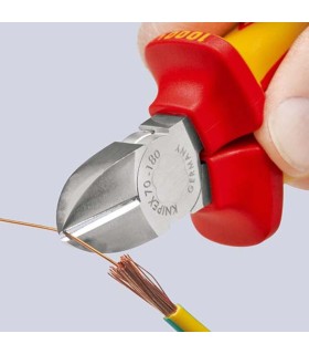 ALICATE CORTE DIAGONAL 1000V 180MM 70.06.180