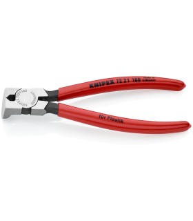 ALICATE CORTE FRONTAL PLASTICOS KNIPEX L-160