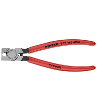 ALICATE CORTE FRONTAL PLASTICOS KNIPEX L-160