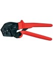ALICATE CRIMPAR KNIPEX TERM.ABIERTO 2.8+4.8mm 0,1-2,5mm2