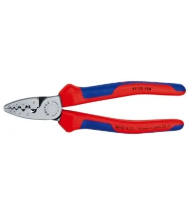 ALICATE PRENSA PUNTERAS 180mm 0,5-16mm2