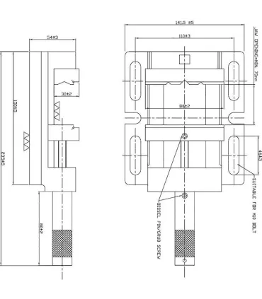 MORDAZA TALADRO BSH-2 80x85 RÖHM/Forum