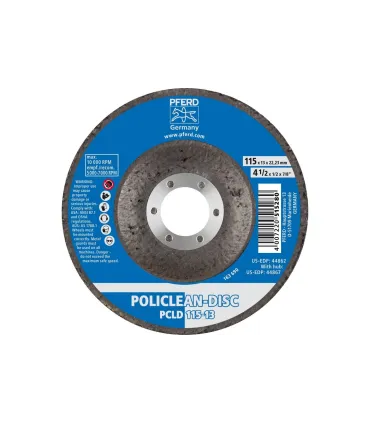 DISCO POLICLEAN FIBRA VIDRIO PCLD 115-13