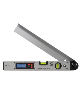 ESCUADRA MEDIDORA+PORTA ANGULOS DIGITAL 0-180º 350mm