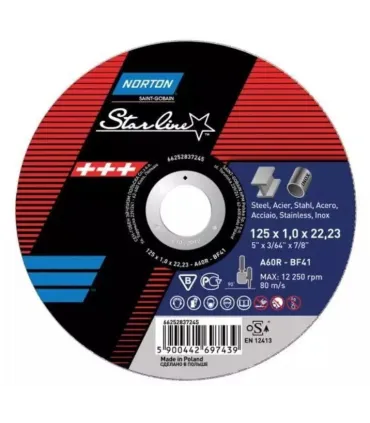 DISCO CORTE INOX 230x1,9x22 PLANO