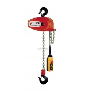 QUINAL ELEVACION ELECTRICA CK1 3Mt CADENA 1000Kg GANCHO-GANCHO 8MT/MIN