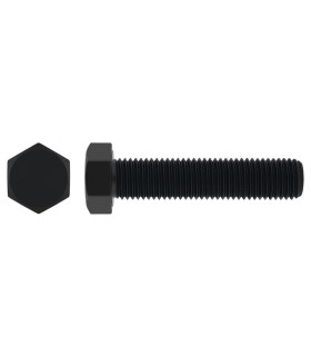 MF30X(200)X60 TORNILLO HEXAGONAL DIN 933 12.9 NEGRO