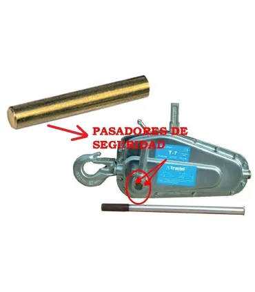 UD PASADOR/ SEGURO LATON PARA TRACTEL T-7 / T-13