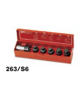 JUEGO 6 LLAVES TAPON CARTER