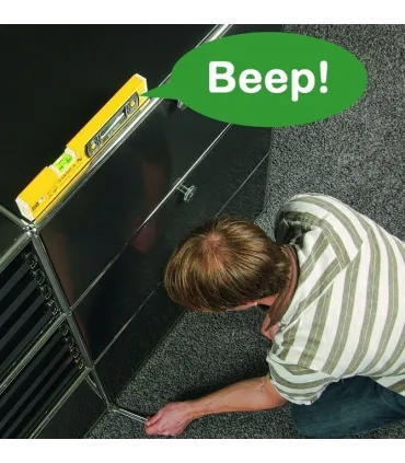 NIVEL INCLINOMETRO DIGITAL 300MM. MIDE GRADOS Y %.