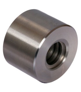 TUERCA HUSILLO 20X4 INOX DCHA LISA