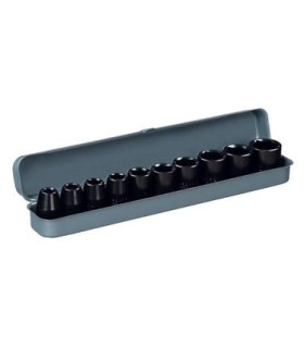 JUEGO 10 LLAVES VASO IMPACTO 1/2"