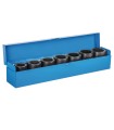 JUEGO 7 LLAVES VASO IMPACTO 1" 24-38mm
