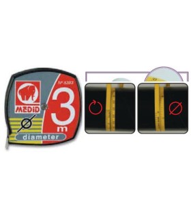 FLEXOMETRO MEDIDOR DIAMETROS 3M EXTRAPLANO