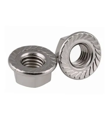 TUERCA CON ARANDELA DIN6923 INOX-A2 M5 GRAFILADA