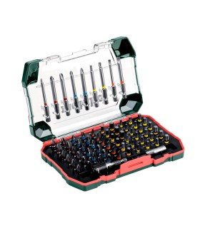 SURTIDO METABO 71 PUNTAS ATORNILLADOR 30425 (CORTAS Y LARGAS)